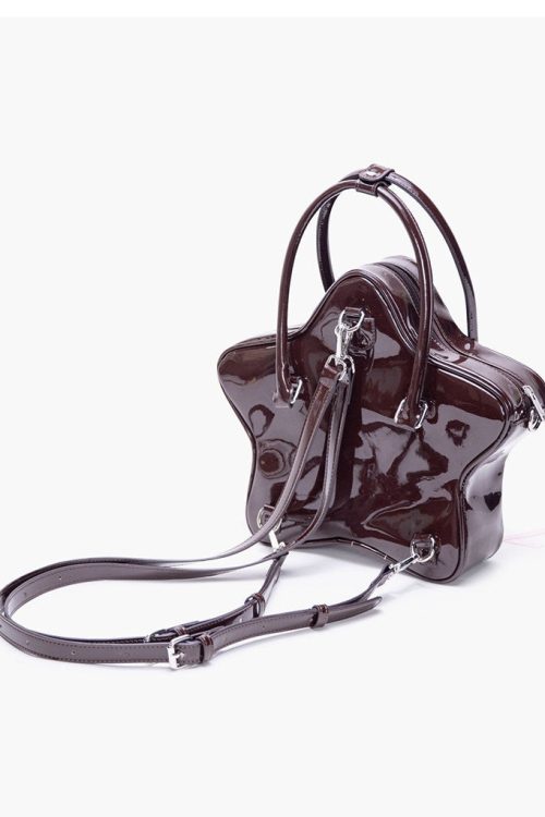 Statement Chocolate Star Bow Backpack for Statement Chocolate Star Bow Backpack