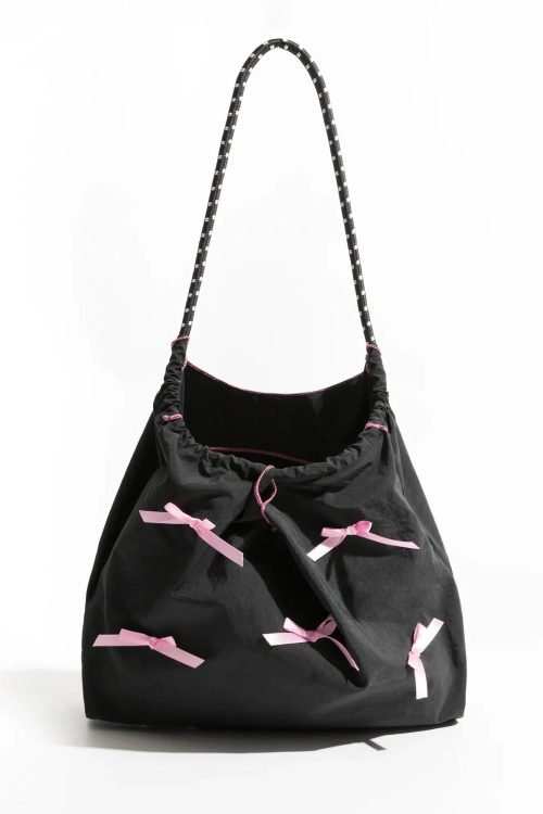Statement Coquette Bow Shoulder Bag for Statement Coquette Bow Shoulder Bag