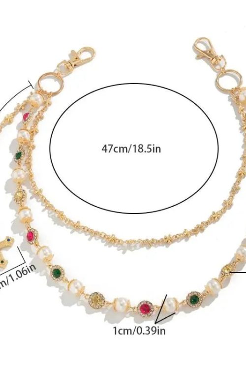 Statement Cross Charm Waist Chain for Statement Cross Charm Waist Chain