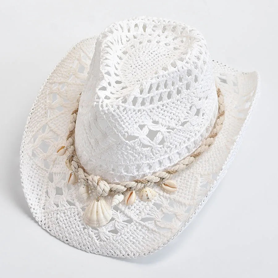 statement-shell-straw-cowboy-swim-hat-5d0ea Statement Shell Straw Cowboy Swim Hat for Statement Shell Straw Cowboy Swim Hat