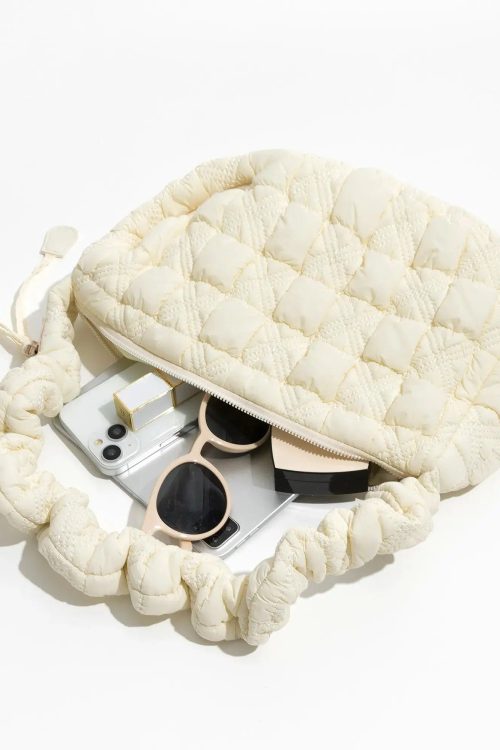 Statement Soft Girl Quilted Bubble Shoulder Bag for Statement Soft Girl Quilted Bubble Shoulder Bag