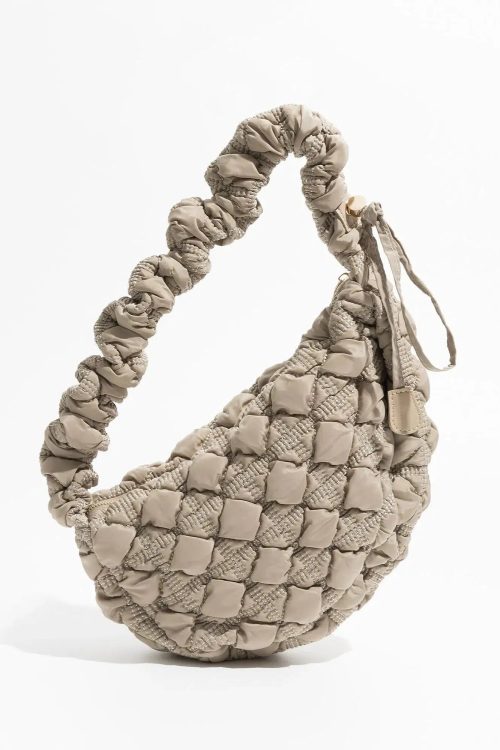 Statement Soft Girl Quilted Bubble Shoulder Bag for Statement Soft Girl Quilted Bubble Shoulder Bag