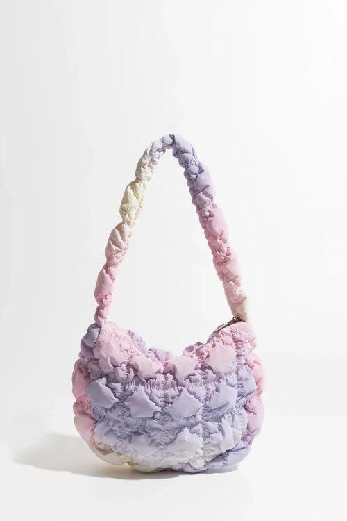 Statement Soft Girl Rainbow Quilted Bag for Statement Soft Girl Rainbow Quilted Bag