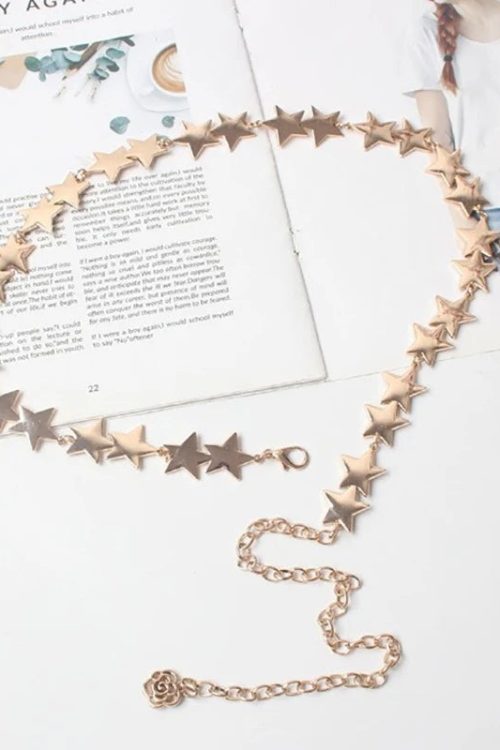 Statement Star Chain Waist Belt for Statement Star Chain Waist Belt