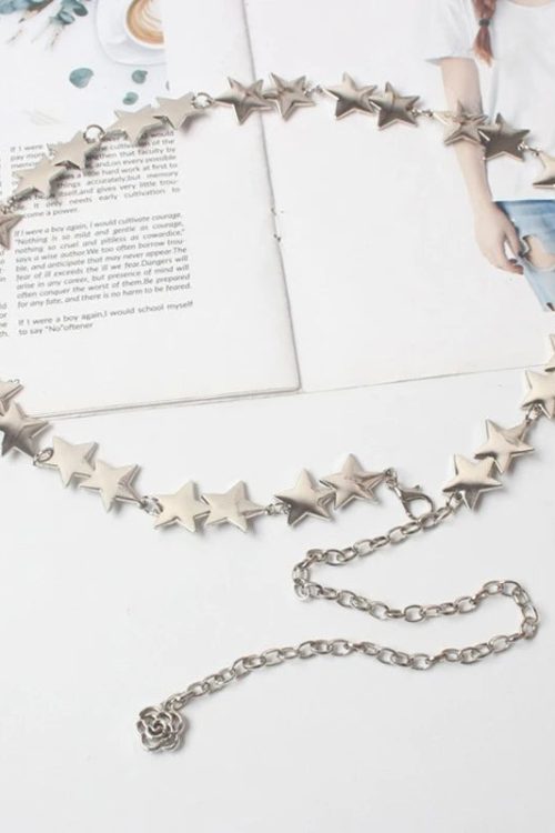 Statement Star Chain Waist Belt for Statement Star Chain Waist Belt