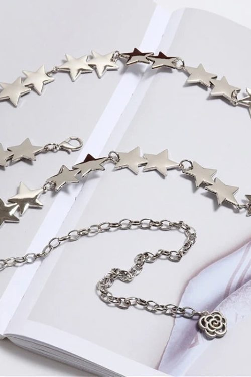 Statement Star Chain Waist Belt for Statement Star Chain Waist Belt