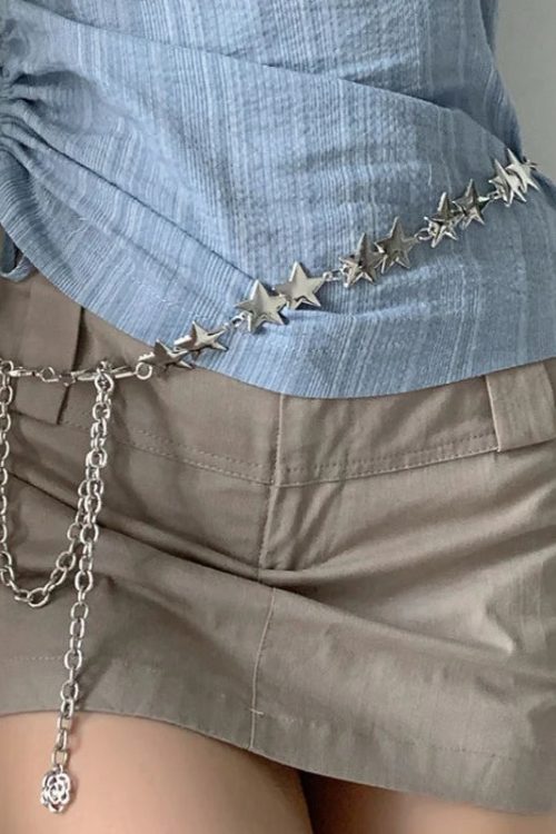 Statement Star Chain Waist Belt for Statement Star Chain Waist Belt