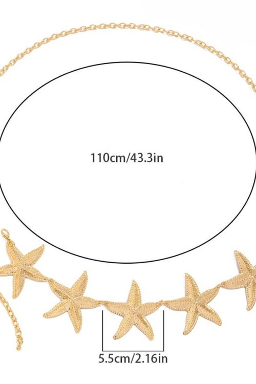 Statement Starfish Belly Chain for Statement Starfish Belly Chain
