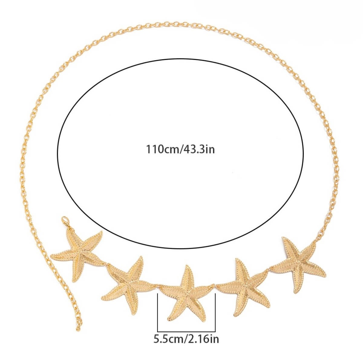 statement-starfish-belly-chain-bb2be Statement Starfish Belly Chain for Statement Starfish Belly Chain