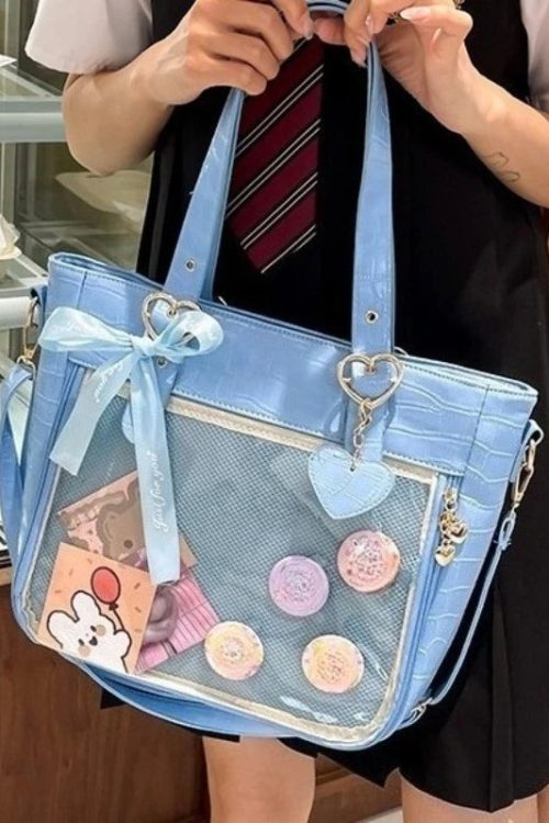 Statement Streetwear Y2K Aesthetic Shoulder Handbags Vintage High Capacity Crossbody Ita Bag for Statement Streetwear Y2K Aesthetic Shoulder Handbags Vintage High Capacity Crossbody Ita Bag