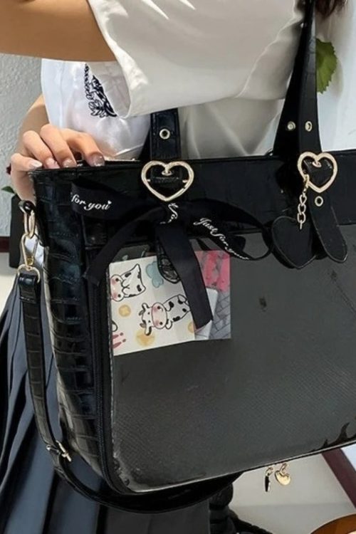 Statement Streetwear Y2K Aesthetic Shoulder Handbags Vintage High Capacity Crossbody Ita Bag for Statement Streetwear Y2K Aesthetic Shoulder Handbags Vintage High Capacity Crossbody Ita Bag