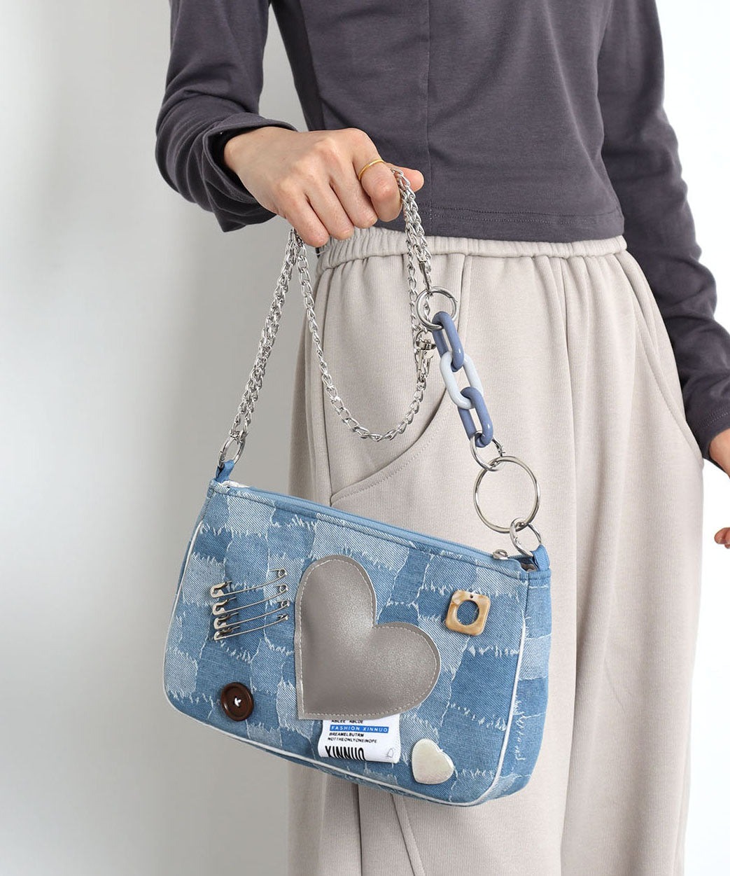 statement-unique-denim-blue-print-patchwork-love-cross-body-handbags-47f72 Statement Unique Denim Blue Print Patchwork Love Cross Body Handbags for Statement Unique Denim Blue Print Patchwork Love Cross Body Handbags