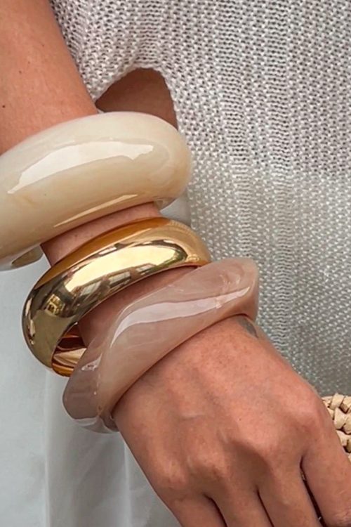 Vintage Geometric Bangle Set for Vintage Geometric Bangle Set