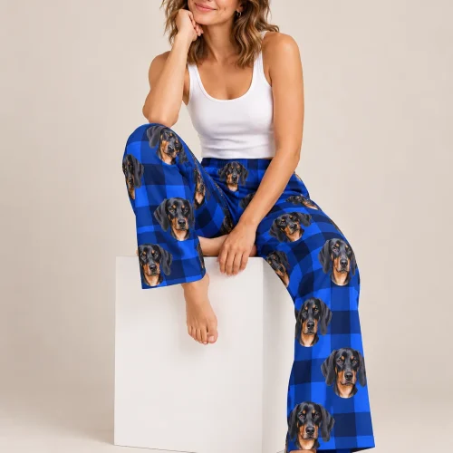 Custom Doberman Pajama Pants for Women