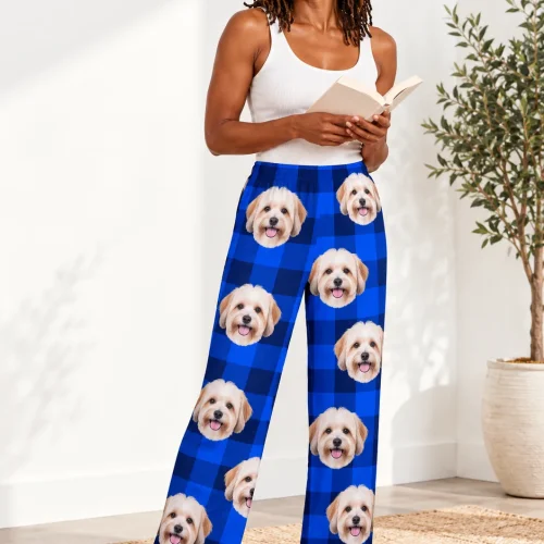 Custom Havanese Pajama Pants for Women