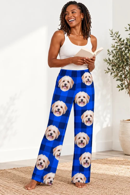 Custom Havanese Pajama Pants for Women