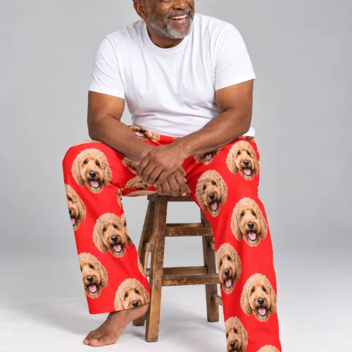 Men's Custom Doodle Pajama Pants