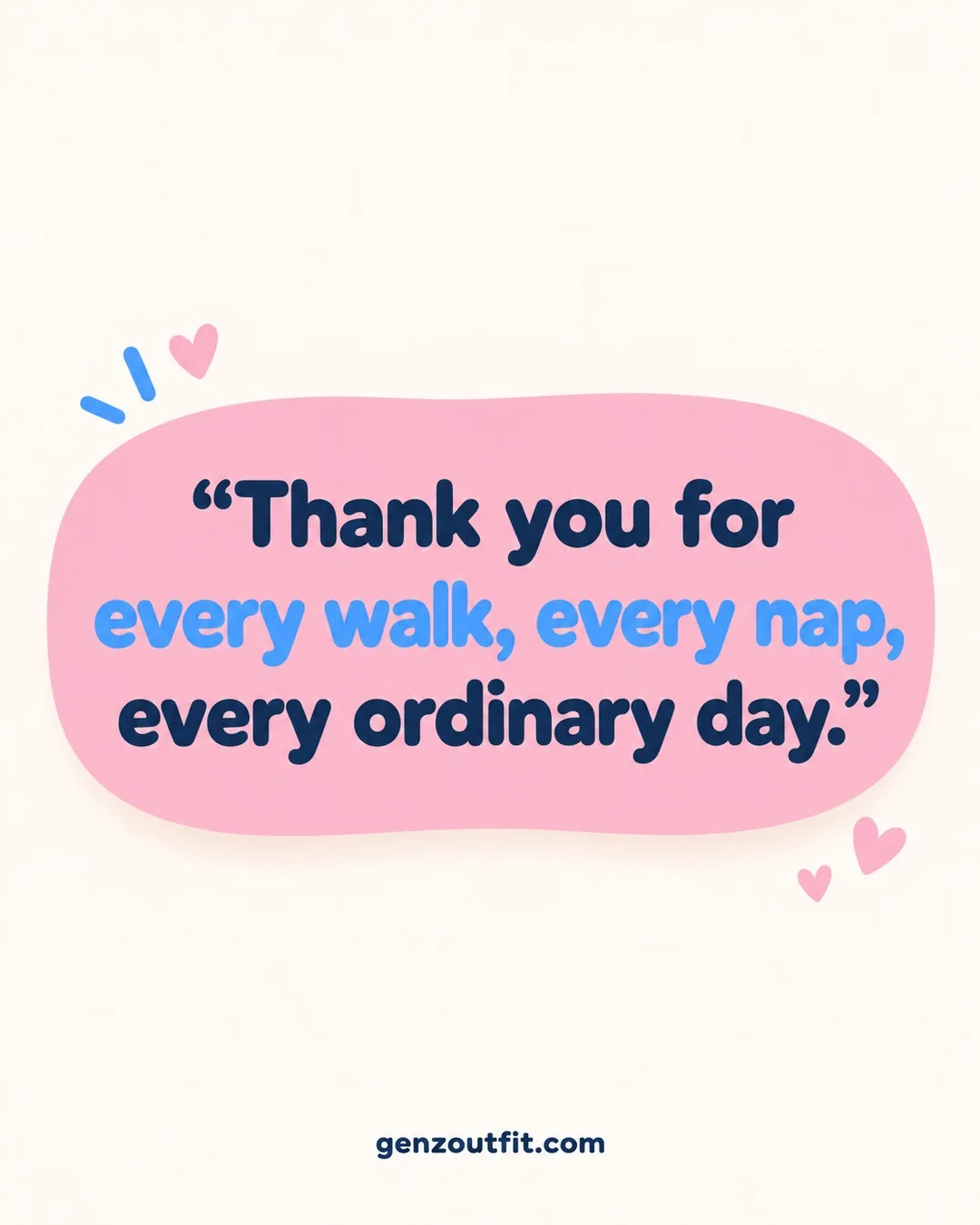 Pet loss quotes card with the line Thank you for every walk, every nap, every ordinary day